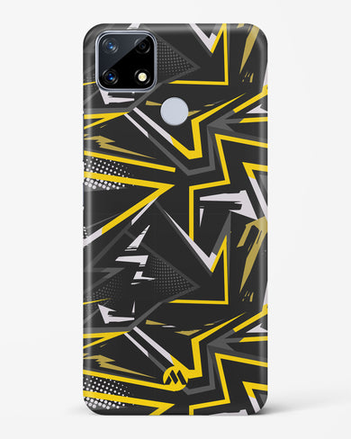 Triangular Abstraction Hard Case Phone Cover-(Realme)