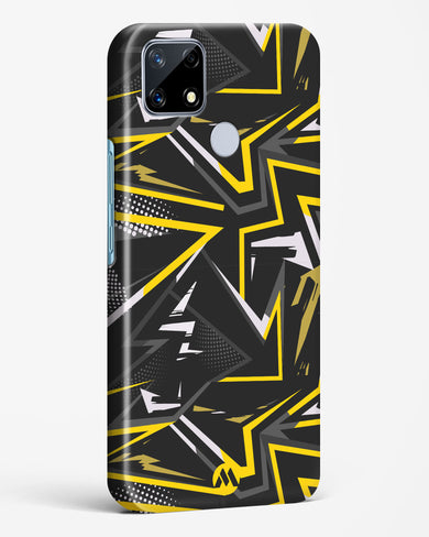 Triangular Abstraction Hard Case Phone Cover-(Realme)