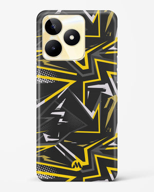 Triangular Abstraction Hard Case Phone Cover (Realme)