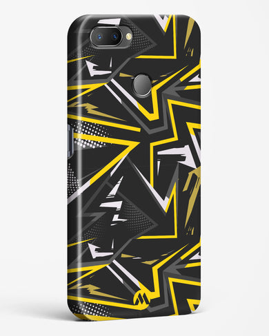 Triangular Abstraction Hard Case Phone Cover-(Realme)