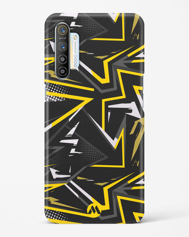 Triangular Abstraction Hard Case Phone Cover-(Realme)