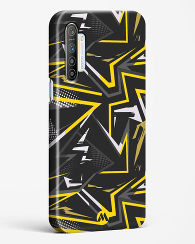 Triangular Abstraction Hard Case Phone Cover-(Realme)