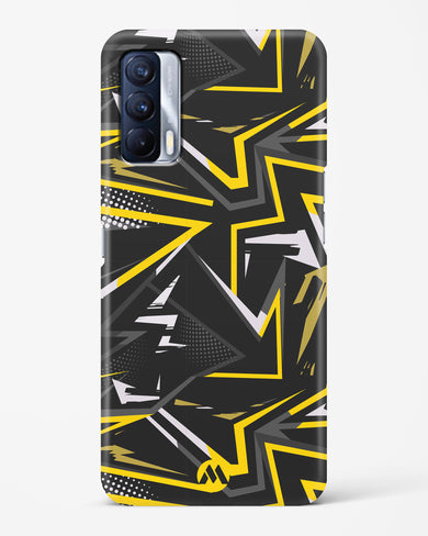 Triangular Abstraction Hard Case Phone Cover-(Realme)