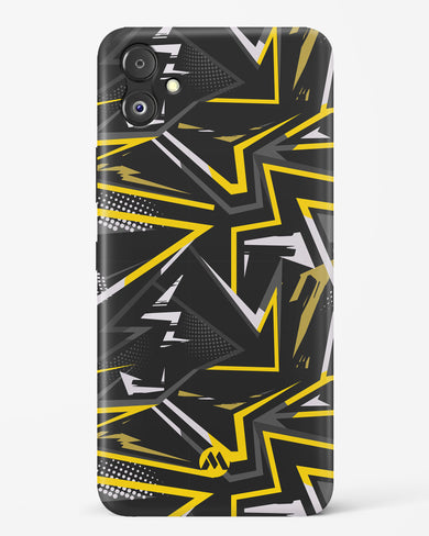 Triangular Abstraction Hard Case Phone Cover-(Samsung)