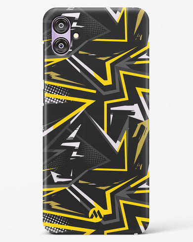 Triangular Abstraction Hard Case Phone Cover-(Samsung)