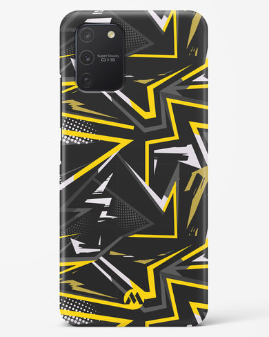 Triangular Abstraction Hard Case Phone Cover-(Samsung)