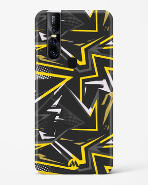 Triangular Abstraction Hard Case Phone Cover-(Vivo)