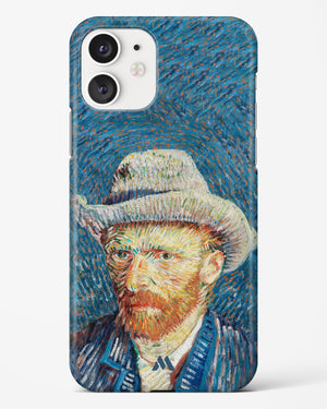 Self Portrait with Grey Felt Hat (Van Gogh) Hard Case iPhone 11