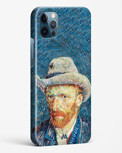 Self Portrait with Grey Felt Hat [Van Gogh] Hard Case Phone Cover-(Apple)