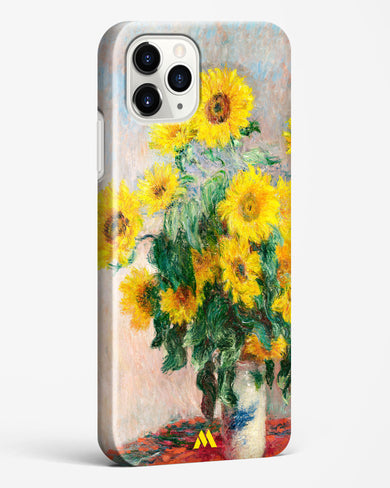 Bouquet of Sunflowers [Claude Monet] Hard Case Phone Cover-(Apple)