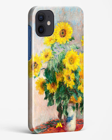 Bouquet of Sunflowers [Claude Monet] Hard Case Phone Cover-(Apple)