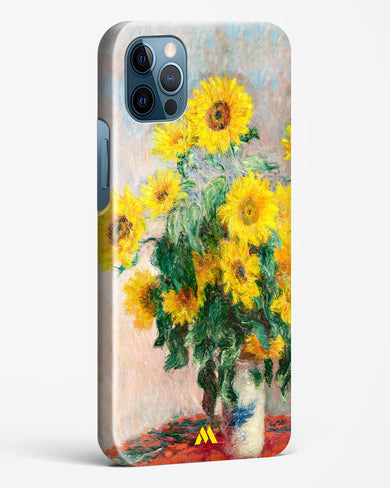 Bouquet of Sunflowers [Claude Monet] Hard Case Phone Cover-(Apple)
