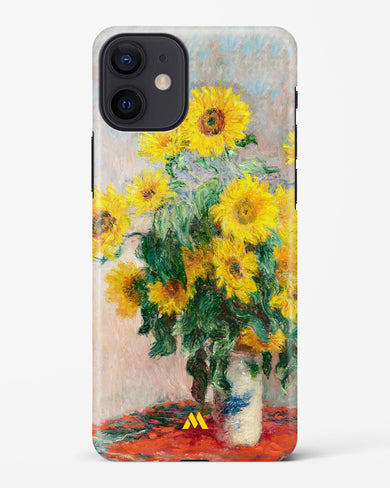 Bouquet of Sunflowers [Claude Monet] Hard Case Phone Cover-(Apple)