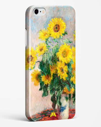 Bouquet of Sunflowers [Claude Monet] Hard Case Phone Cover-(Apple)