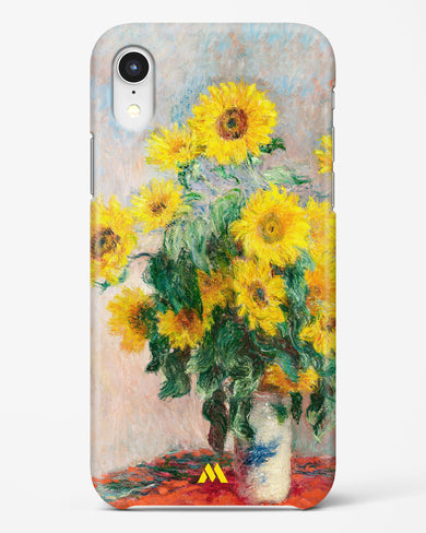 Bouquet of Sunflowers [Claude Monet] Hard Case Phone Cover-(Apple)