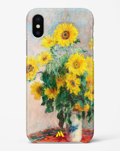 Bouquet of Sunflowers [Claude Monet] Hard Case Phone Cover-(Apple)