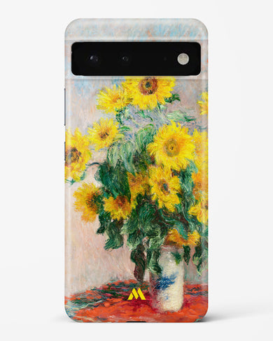 Bouquet of Sunflowers [Claude Monet] Hard Case Phone Cover-(Google)