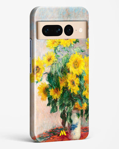 Bouquet of Sunflowers [Claude Monet] Hard Case Phone Cover-(Google)