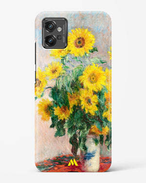 Bouquet of Sunflowers [Claude Monet] Hard Case Phone Cover (Motorola)
