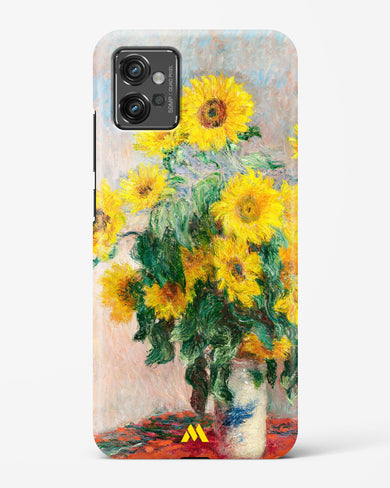 Bouquet of Sunflowers [Claude Monet] Hard Case Phone Cover (Motorola)