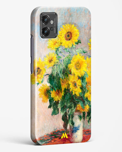 Bouquet of Sunflowers [Claude Monet] Hard Case Phone Cover (Motorola)
