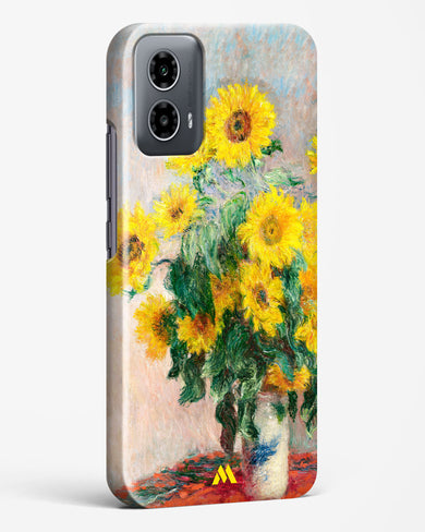 Bouquet of Sunflowers [Claude Monet] Hard Case Phone Cover (Motorola)