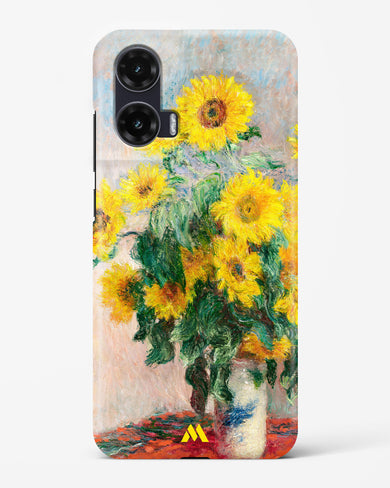 Bouquet of Sunflowers [Claude Monet] Hard Case Phone Cover (Motorola)
