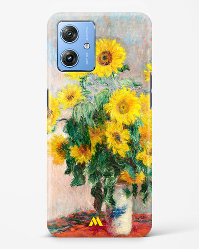 Bouquet of Sunflowers [Claude Monet] Hard Case Phone Cover (Motorola)