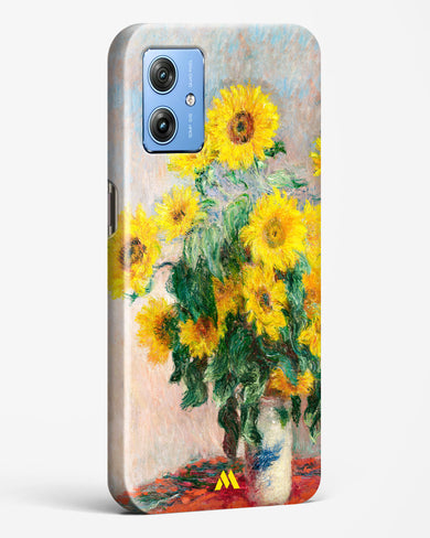 Bouquet of Sunflowers [Claude Monet] Hard Case Phone Cover (Motorola)
