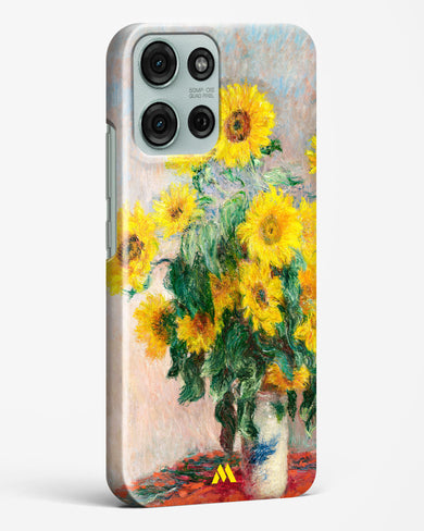 Bouquet of Sunflowers [Claude Monet] Hard Case Phone Cover (Motorola)