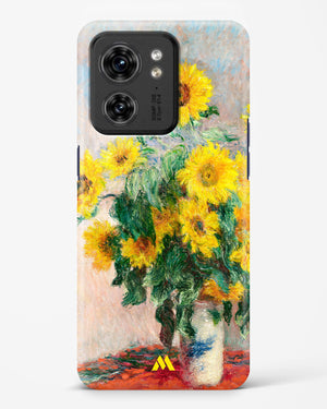 Bouquet of Sunflowers [Claude Monet] Hard Case Phone Cover (Motorola)