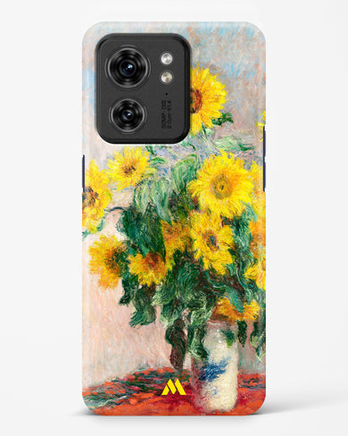 Bouquet of Sunflowers [Claude Monet] Hard Case Phone Cover (Motorola)