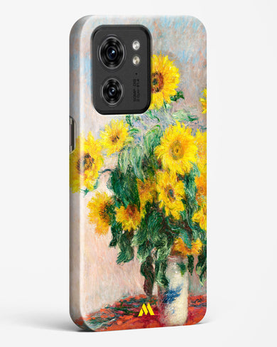 Bouquet of Sunflowers [Claude Monet] Hard Case Phone Cover (Motorola)