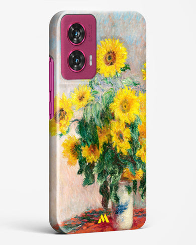 Bouquet of Sunflowers [Claude Monet] Hard Case Phone Cover (Motorola)