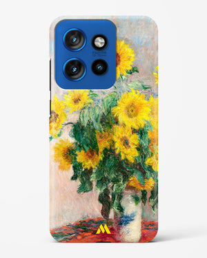 Bouquet of Sunflowers [Claude Monet] Hard Case Phone Cover (Motorola)
