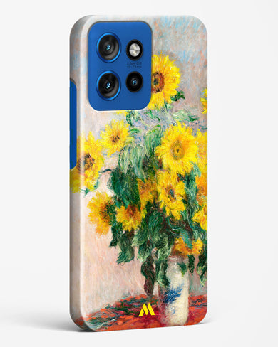 Bouquet of Sunflowers [Claude Monet] Hard Case Phone Cover (Motorola)