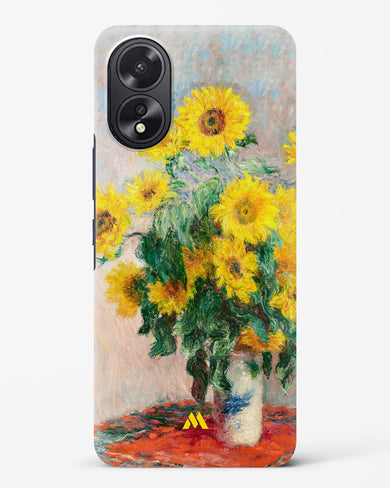 Bouquet of Sunflowers [Claude Monet] Hard Case Phone Cover-(Oppo)