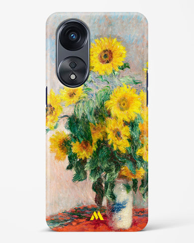 Bouquet of Sunflowers [Claude Monet] Hard Case Phone Cover-(Oppo)