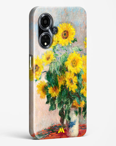 Bouquet of Sunflowers [Claude Monet] Hard Case Phone Cover (Oppo)