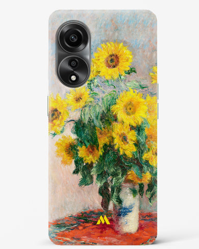 Bouquet of Sunflowers [Claude Monet] Hard Case Phone Cover (Oppo)