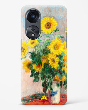 Bouquet of Sunflowers [Claude Monet] Hard Case Phone Cover-(Oppo)