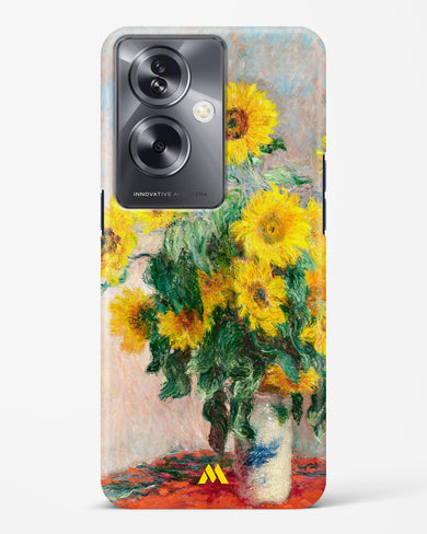 Bouquet of Sunflowers [Claude Monet] Hard Case Phone Cover-(Oppo)