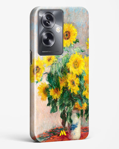 Bouquet of Sunflowers [Claude Monet] Hard Case Phone Cover-(Oppo)