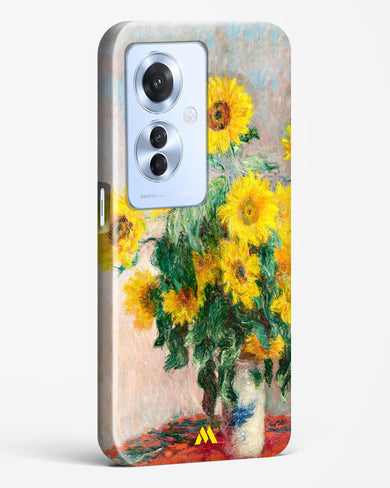 Bouquet of Sunflowers [Claude Monet] Hard Case Phone Cover (Oppo)