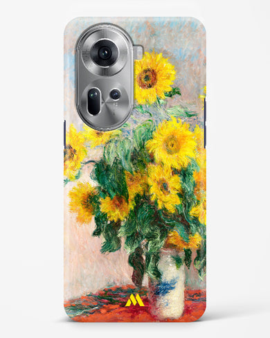 Bouquet of Sunflowers [Claude Monet] Hard Case Phone Cover-(Oppo)