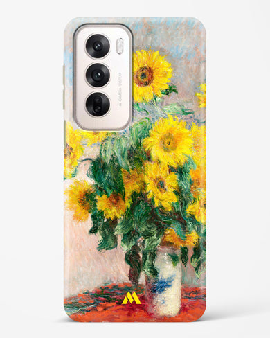 Bouquet of Sunflowers [Claude Monet] Hard Case Phone Cover (Oppo)