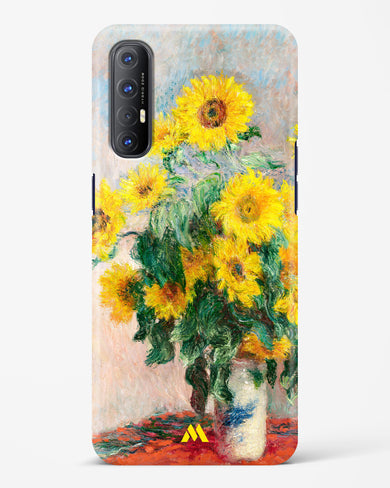 Bouquet of Sunflowers [Claude Monet] Hard Case Phone Cover-(Oppo)