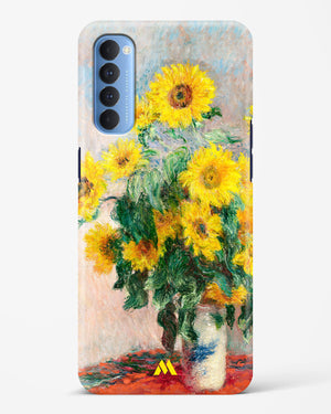 Bouquet of Sunflowers [Claude Monet] Hard Case Phone Cover-(Oppo)