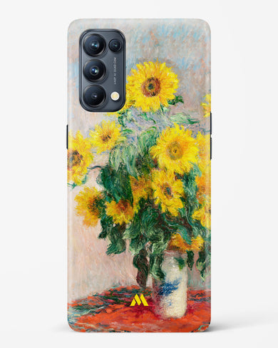 Bouquet of Sunflowers [Claude Monet] Hard Case Phone Cover-(Oppo)