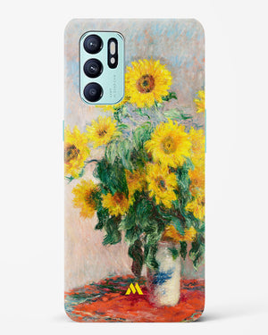 Bouquet of Sunflowers [Claude Monet] Hard Case Phone Cover-(Oppo)